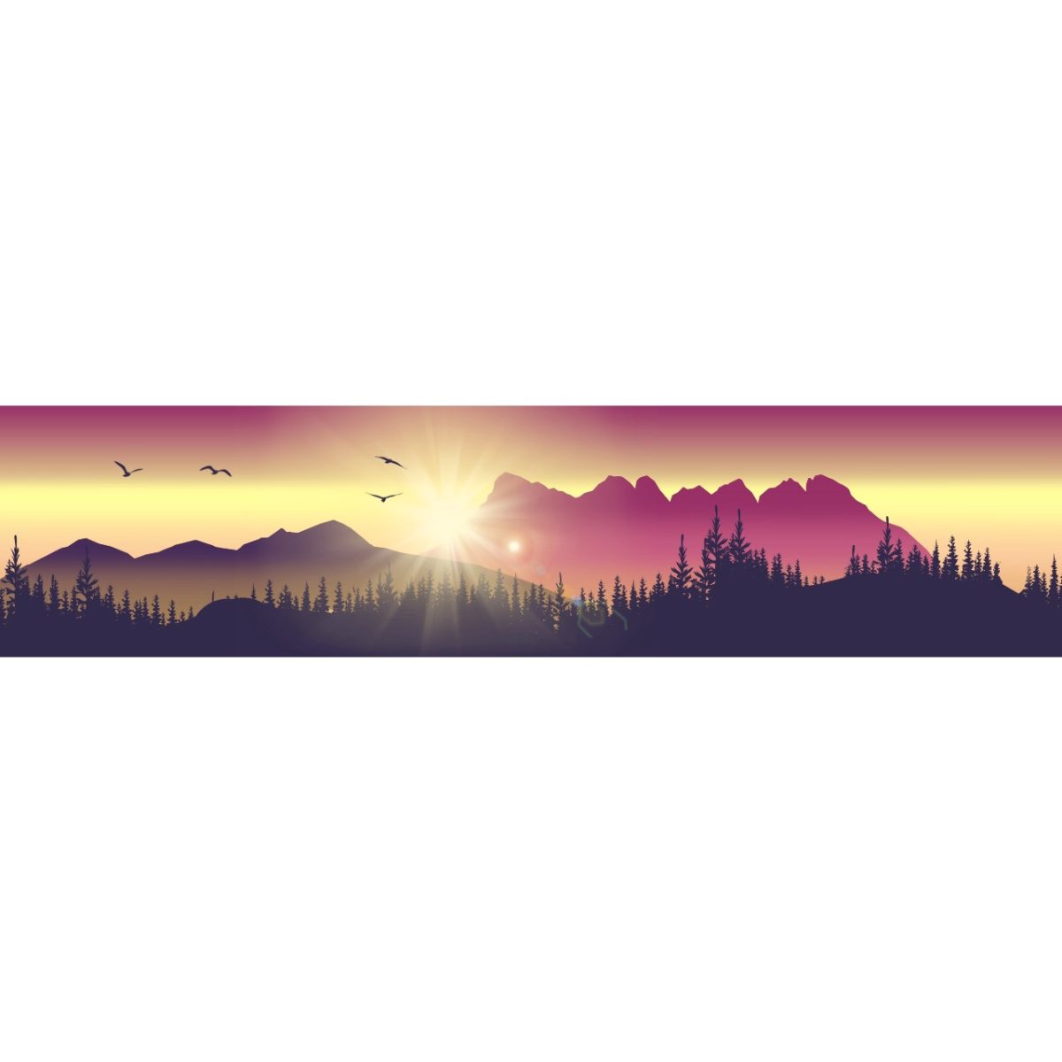 Coucher de soleil sur les Dents-du-midi