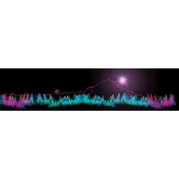Customizable headband - for men and women running ahead of Chavalard