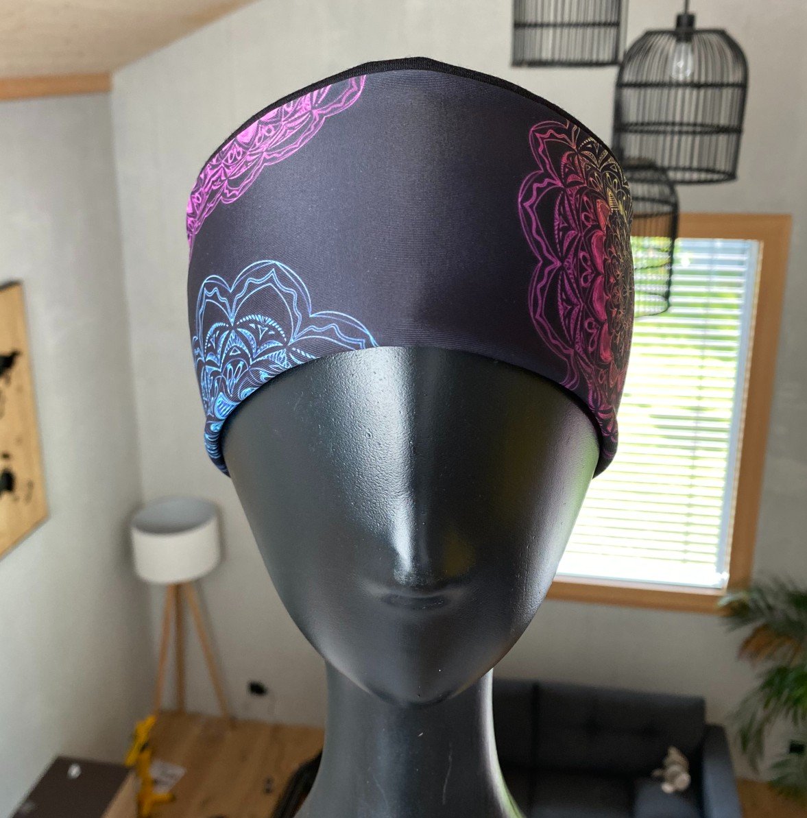 ronde mandala, bandeau personnalisé