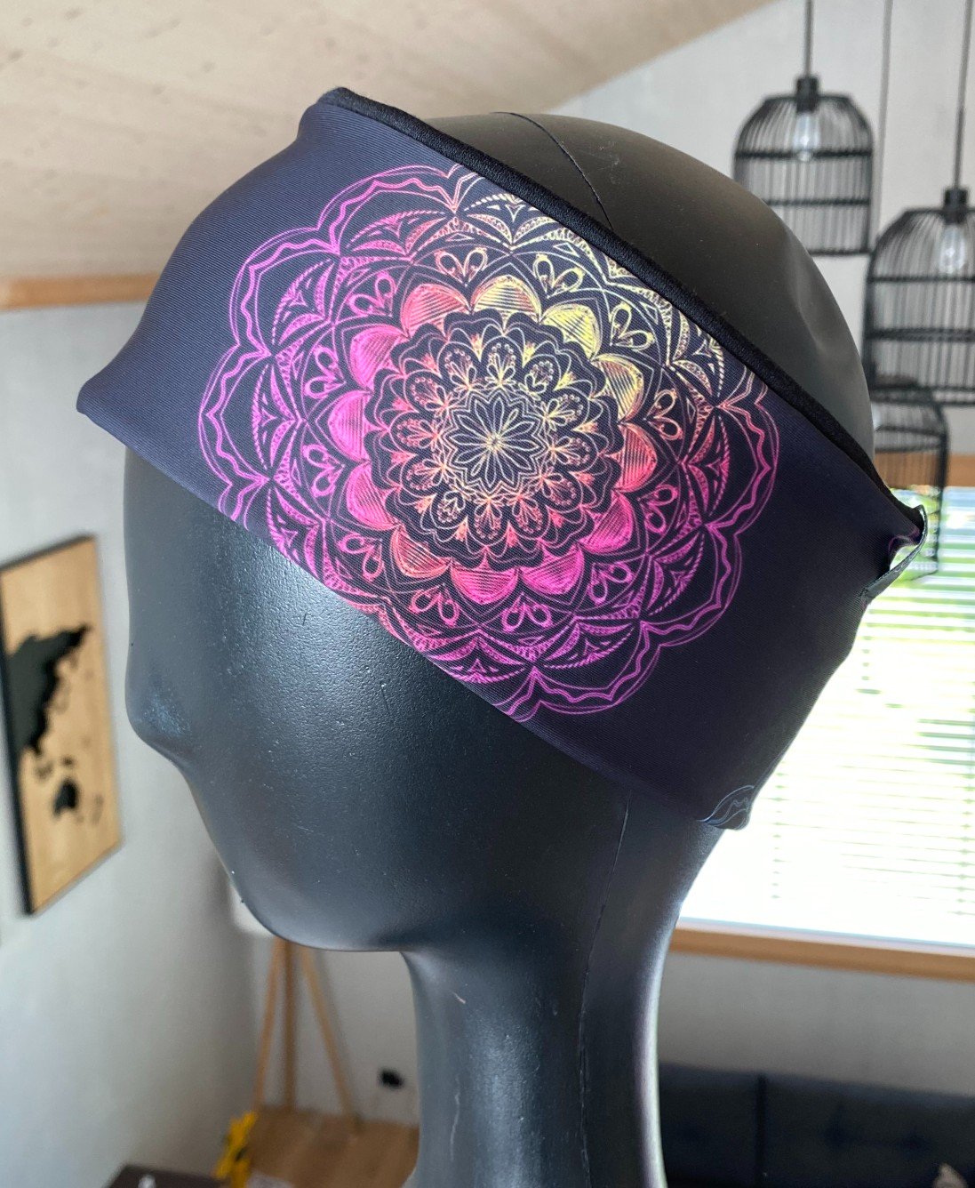 ronde mandala, bandeau personnalisé