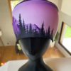 Bandeau personnalisable, chamois, dent blanche violet, montagne suisse, création suisse