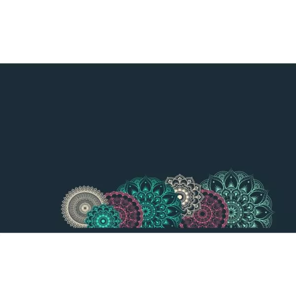 Bonnet personnalisé, création suisse mandalas pastels