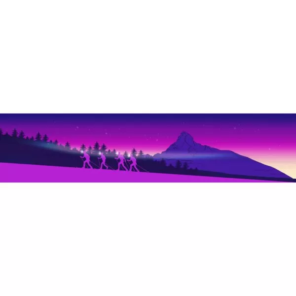 Bandeau personnalisable, ski mountaineering, ski alpinisme, patrouille des glaciers, création suisse, Cervin