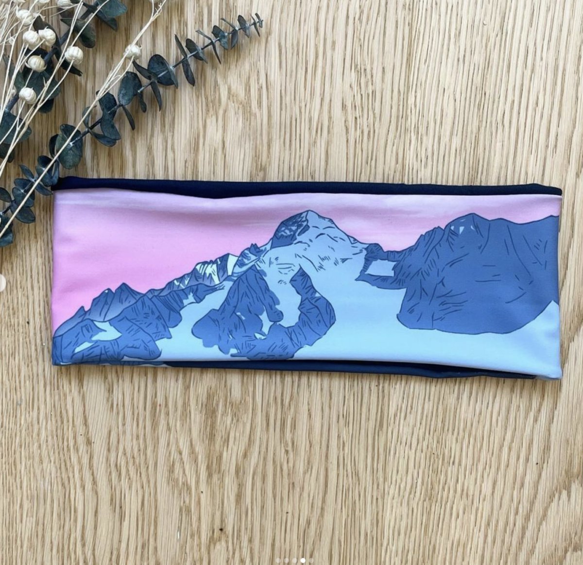Bandeau personnalisable, Le Dolent et la Cabane de L' A Neuve, Val Ferret