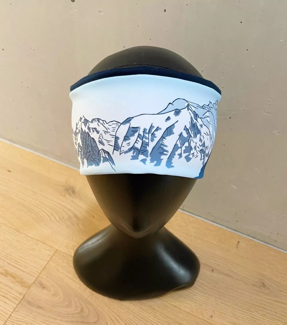 Bandeau personnalisable, Chamonix - mont Blanc, montagne française, création suisse, alpes française, Haute Savoie