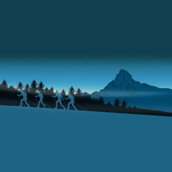 Protège masque de ski, protège goggle, ski de piste, ski de randonnée, skimo, hiver, création suisse, cousu à la main, Patrouille des glaciers, Cervin , montagne suisse, Housse masque de ski
