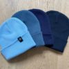 Bonnet douillet et élégant prune