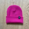 Bonnet douillet et élégant prune