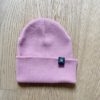 Bonnet douillet et élégant prune