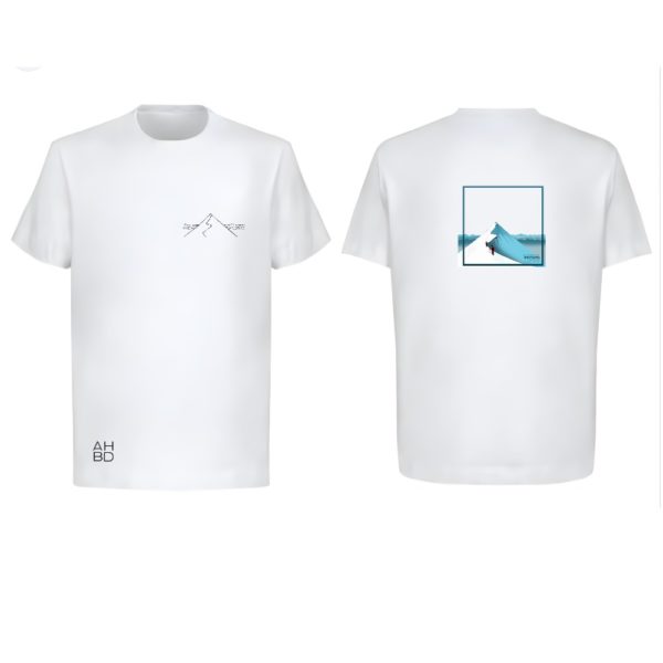 T-shirt montagne suisse, t-shirt décontracté running, alpes suisse
