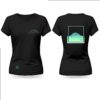 T-shirt montagne suisse, t-shirt décontracté running, alpes suisse