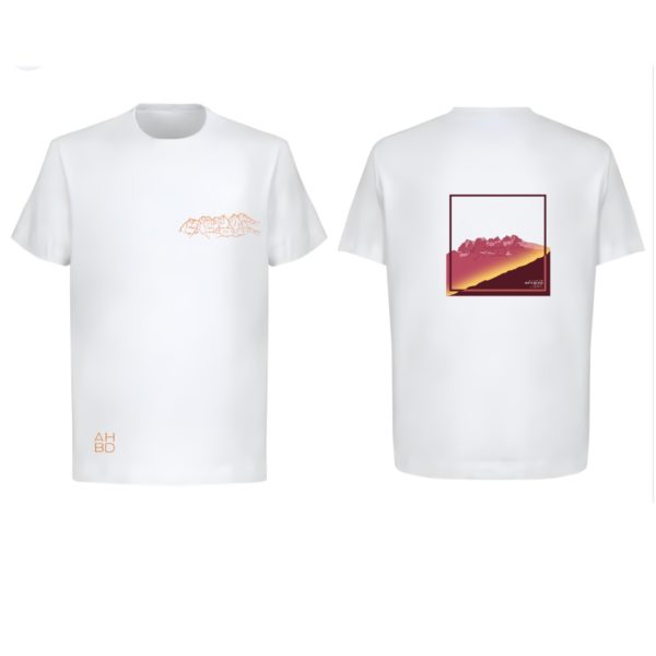 T-shirt montagne suisse, t-shirt décontracté running, alpes suisse