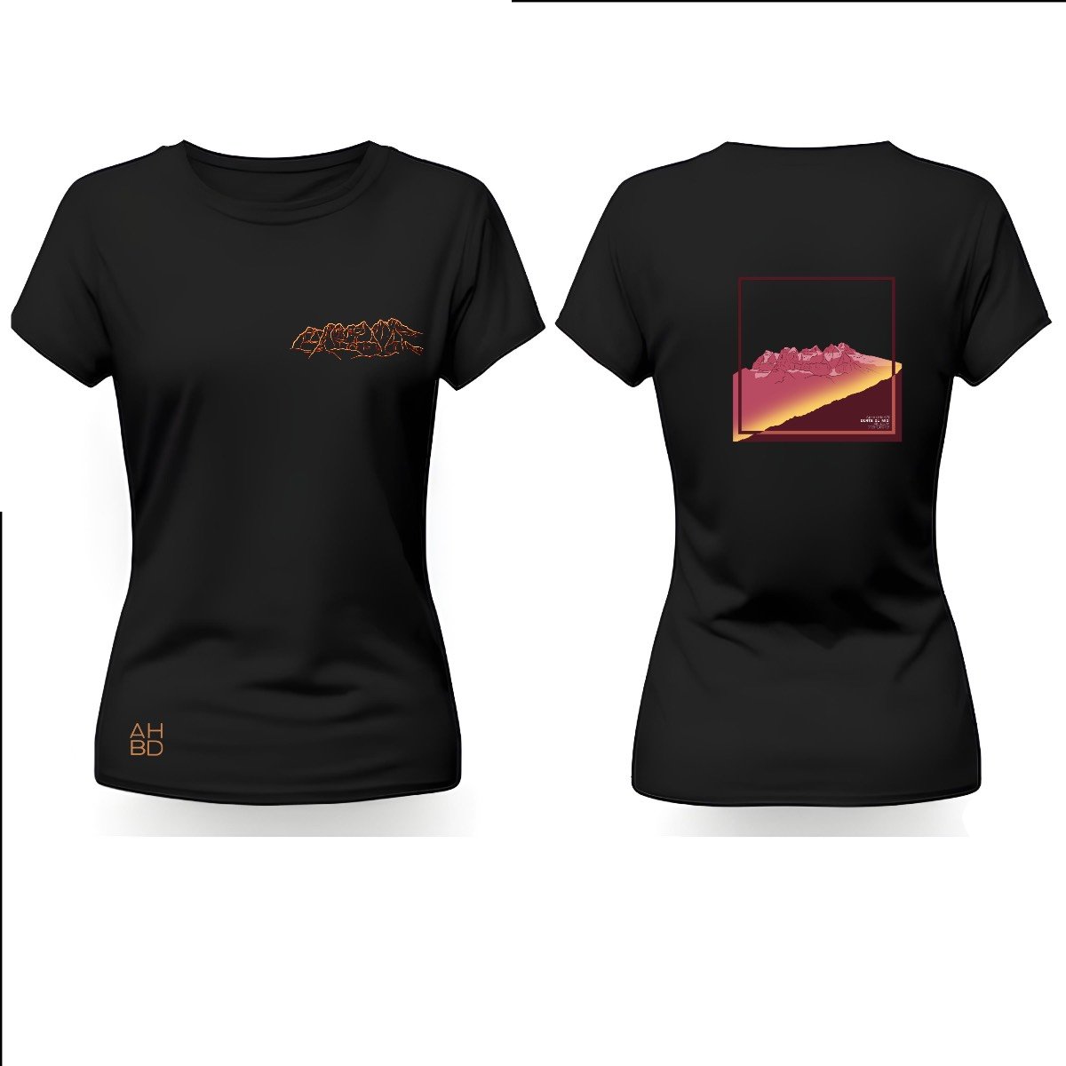 T-shirt montagne suisse, t-shirt décontracté running, alpes suisse