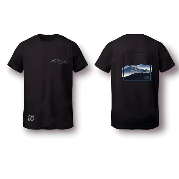 T-shirt montagne suisse, t-shirt décontracté running, alpes suisse