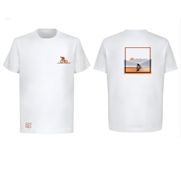 T-shirt montagne suisse, t-shirt décontracté running, alpes suisse, Ruinette, Grammont , Cervin, riding, cycling, vélo