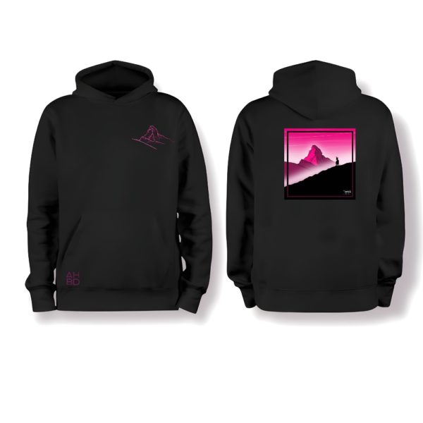 Pull à capuche hoodie montagne suisse, Chavalard, Cervin, hoodie enfant, création suisse , pull suisse, Grammont, Dents-du-Midi, Pull à capuchon