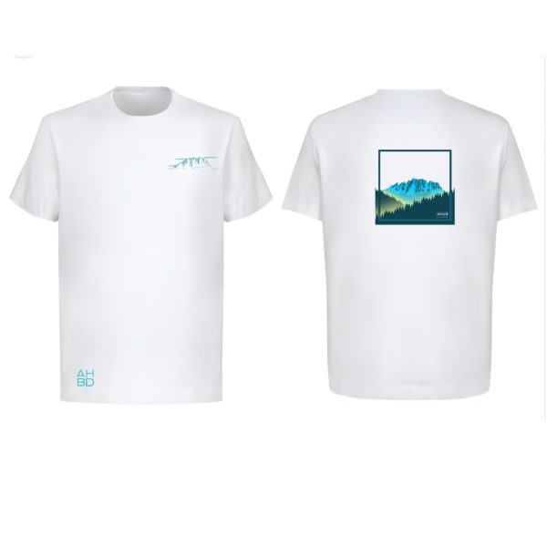 T-shirt montagne suisse, t-shirt décontracté running, alpes suisse, Ruinette, Grammont , Cervin, riding, cycling, vélo, chasseral, Gastlosen