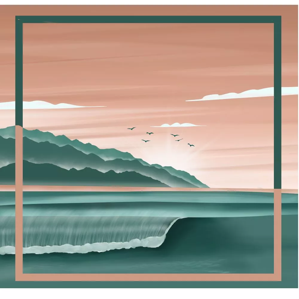 Hoodie - Wave – Image 2