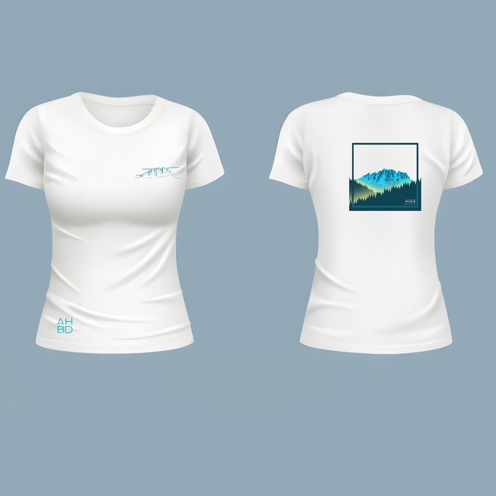 T-shirt montagne suisse, t-shirt décontracté running, alpes suisse, Ruinette, Grammont , Cervin, riding, cycling, vélo, chasseral, Gastlosen