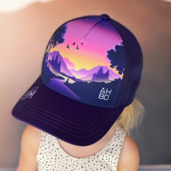 Casquette running Trucker, Inspirés par la nature, montagne, création suisse, Le Cervin noir et blanc, montagne suisse, Casquette montagne Catogne, Dent blanche