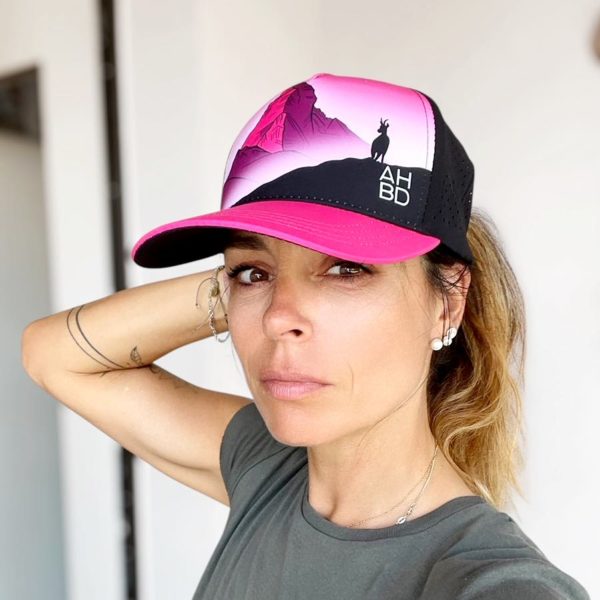 Casquette running Trucker, Inspirés par la nature, montagne, création suisse, Le Cervin noir et blanc, montagne suisse, Casquette montagne Catogne, Dent blanche, Cervin