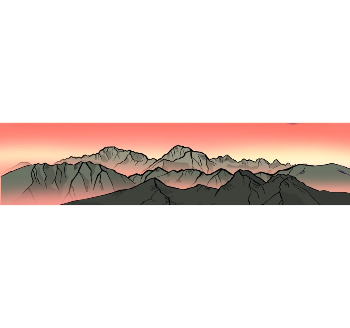 Bandeau montagne suisse, bandeau course à pied, bandeau sport, enfant montagne suisse, création suisse