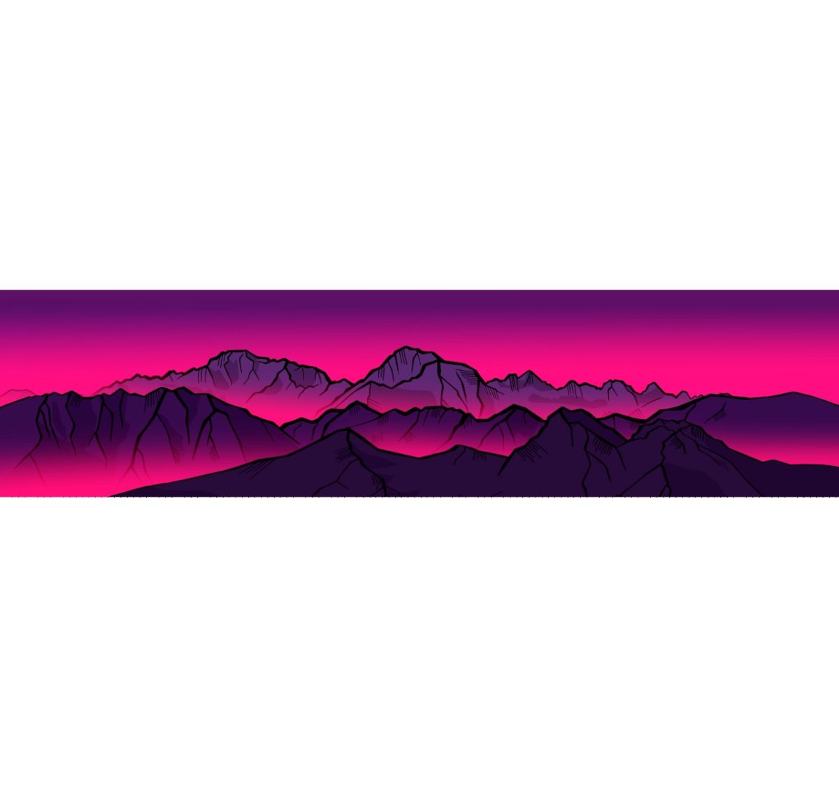Bandeau montagne suisse, bandeau course à pied, bandeau sport, enfant montagne suisse, création suisse