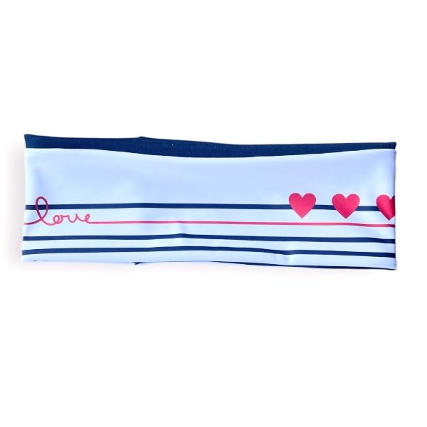 Bandeau mandala et lotus, bandeau sport suisse, création suisse, headband suisse , headband sport, bandeau Love, bandeau amour, sport et st-Valentin