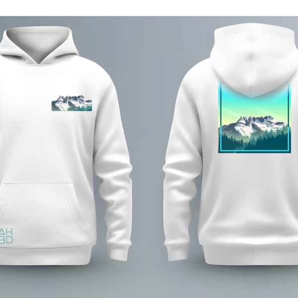 Hoodie - Au delà des Dents-du-Midi