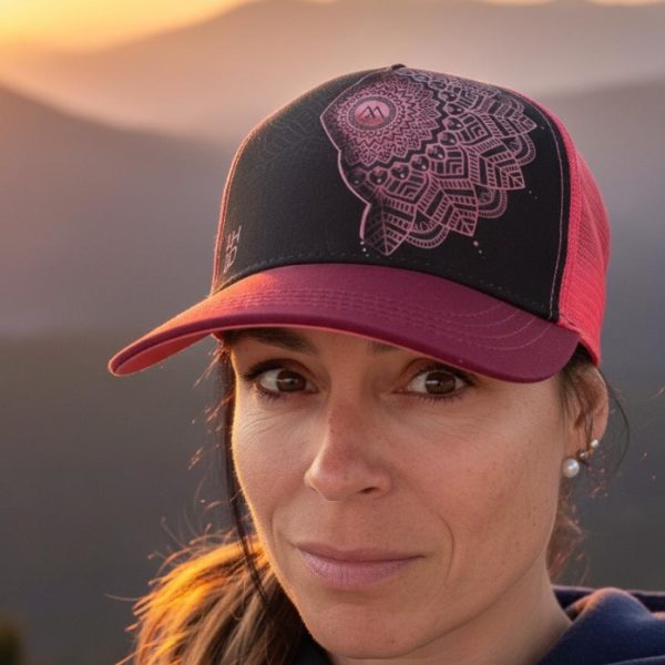 Casquette running Trucker, Inspirés par la nature, montagne, création suisse, Le Cervin noir et blanc, montagne suisse, Casquette montagne Catogne, Dent blanche, Dents-du-Midi, casquette montagne suisse