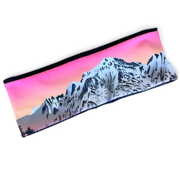 Bandeau montagnard, bandeau suisse, bandeau sport, bandana sport, bandeau personnalisable, montagne suisse, biche et faon, bandeau montagne suisse, bandeau sport montagne, bandeau sport suisse, bandeau trail, bandeau ski, bandeau fabriqués en suisse, bandeau dents-du-midi Mont Blanc