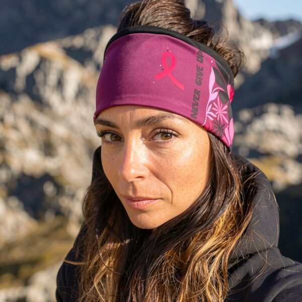 Bandeau - Octobre Rose - Never Give Up